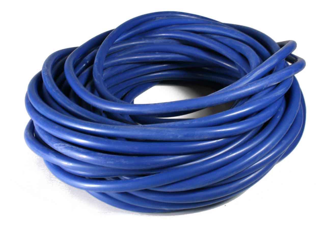 Gummischlauch, Blau, Ø: außen 9 mm, innen 6 mm