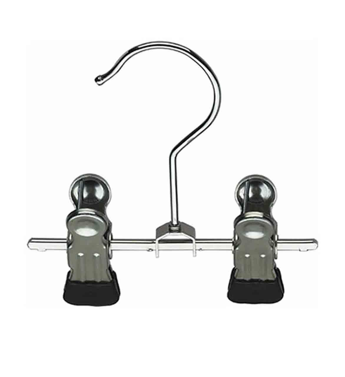 Metallklammerbügel, 2 Clips - 11 cm lang