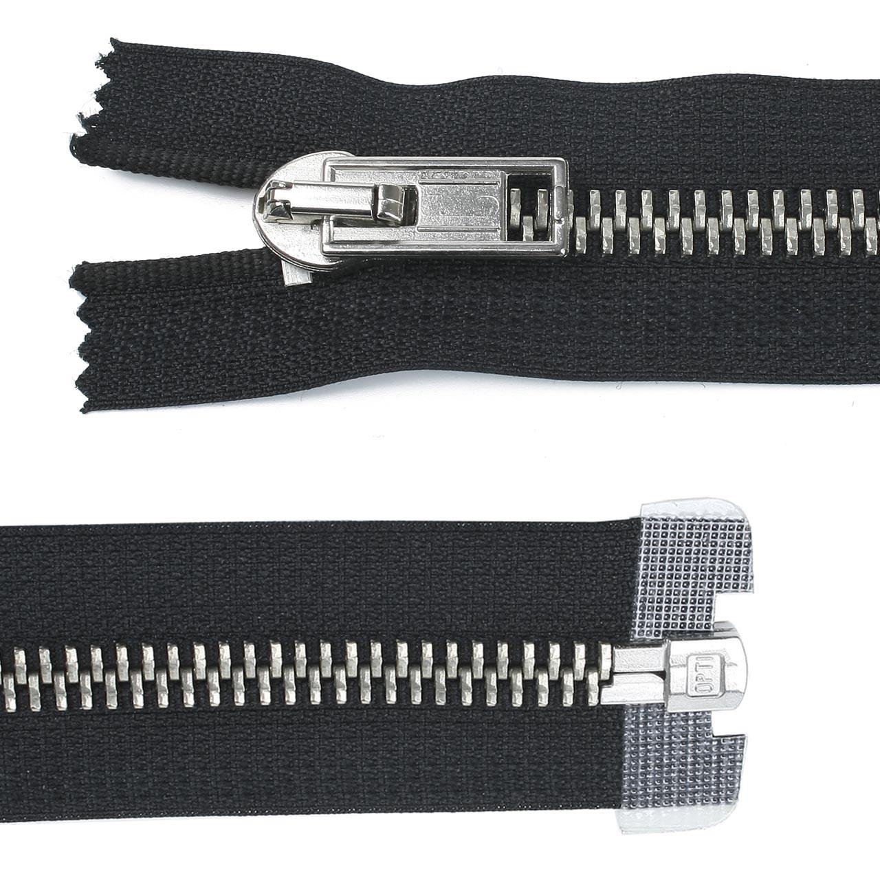 RV, Metall, teilbar, breit, Schwarz, 65 cm