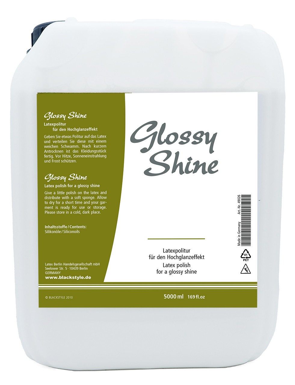 Glossy Shine - Latexpolitur - 5000 ml