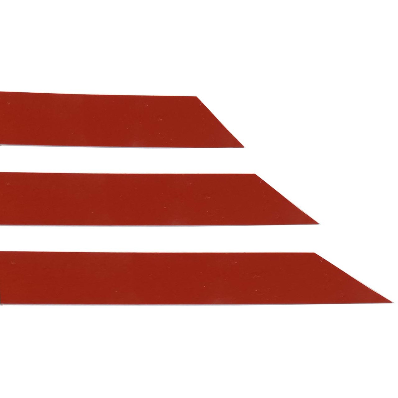 Latexstreifen, Rot, 0,60 mm Latex, Breite: 2,5 cm