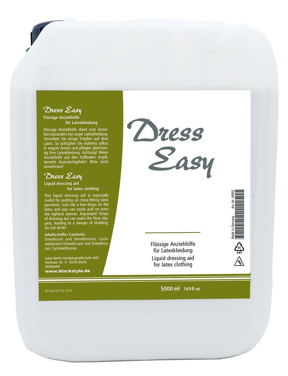 Dress Easy - Dressing aid - 5000 ml